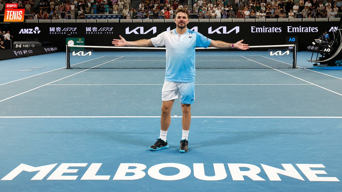 ESPNtenis's tweet photo. Siempre intentaste. Siempre fallaste. No importa. Intenta otra vez. Falla de nuevo. Falla mejor. ❤️

@stanwawrinka | #AO26 https://t.co/Ao9yzGOUBx