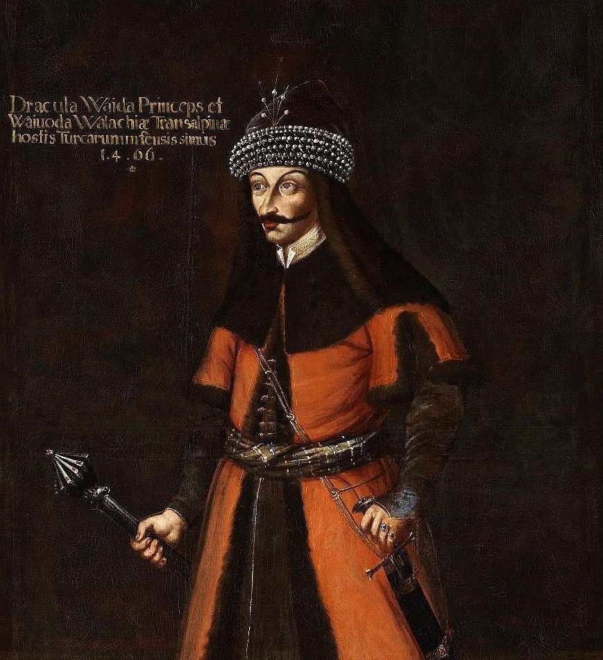daily_romania's tweet image. Historical data shows that over his lifetime, Vlad the Impaler was responsible for the death of at least 50,000 Muslims