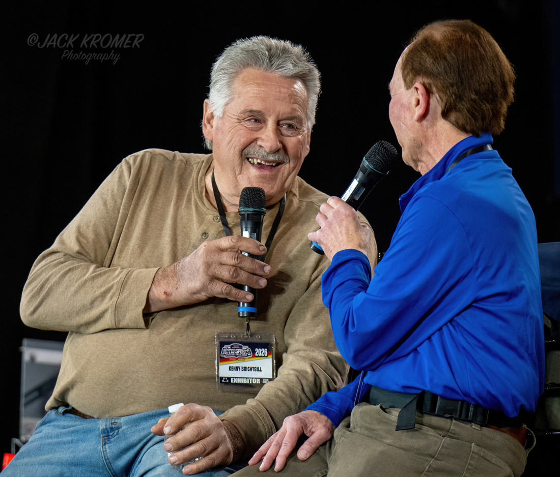 kromerpics's tweet photo. Racing legend Kenny Brightbill at Motorsports 2026 in Oaks, PA https://t.co/KwgRDig6Ik