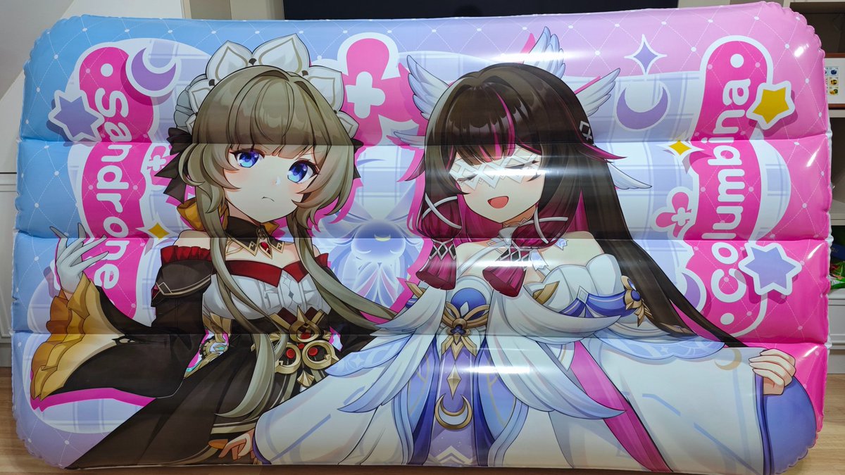 Columbina × Sandrone 
beach fullset
#genshin