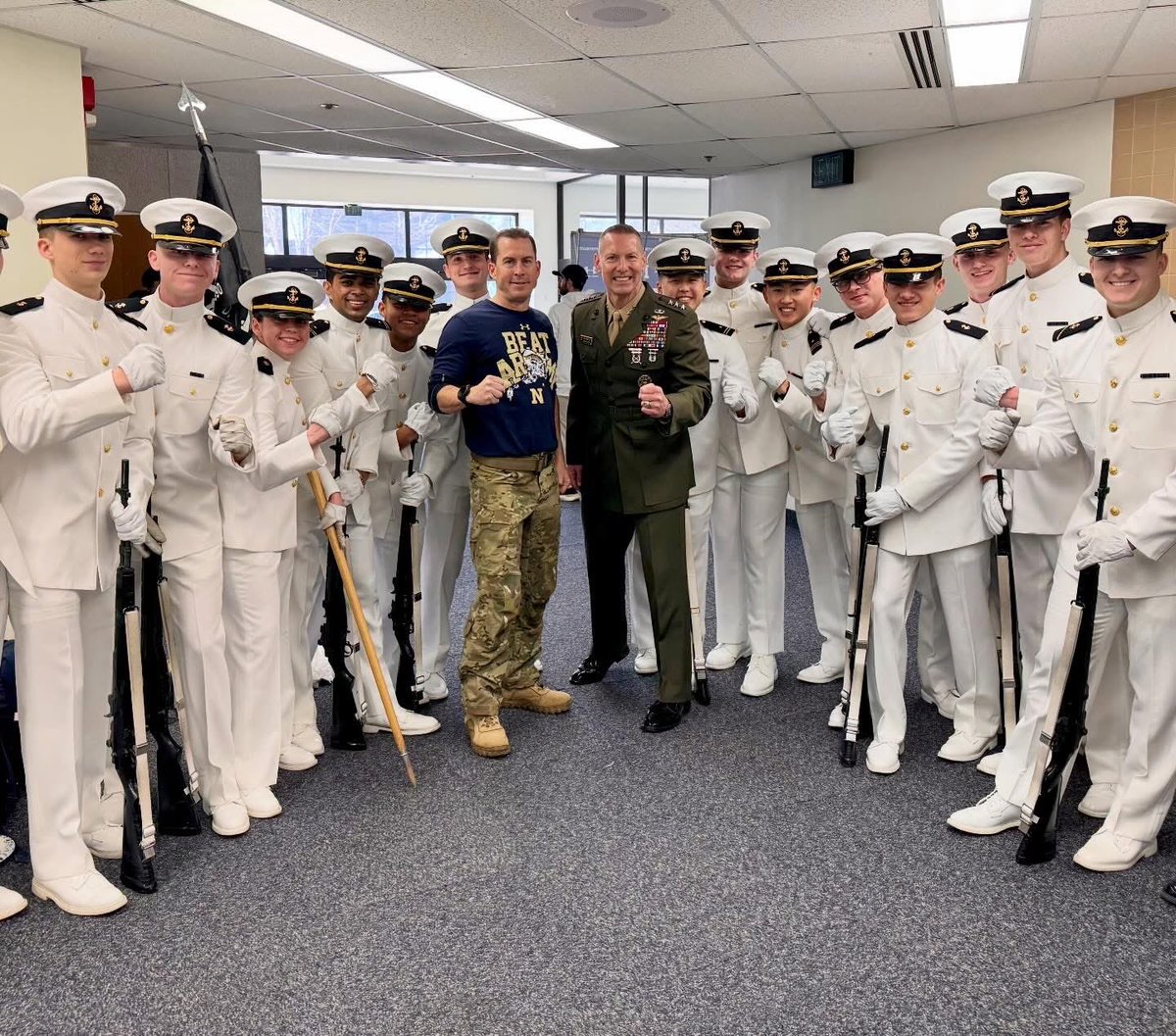 USNA Superintendent tweet media