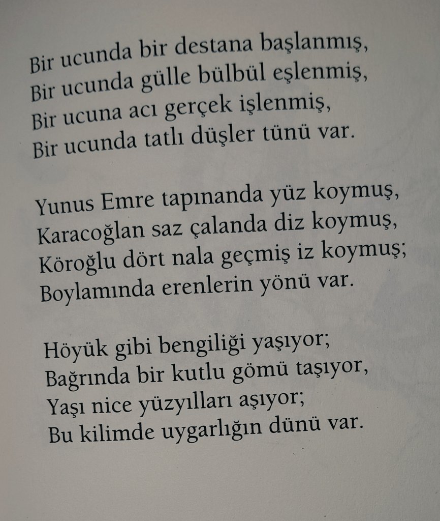 -Yetik Ozan

Türkçe kadar berrak bir hafızamız, şiirimiz var! İtaat etmiyoruz!
YAŞASIN CUMHURİYET!🇹🇷