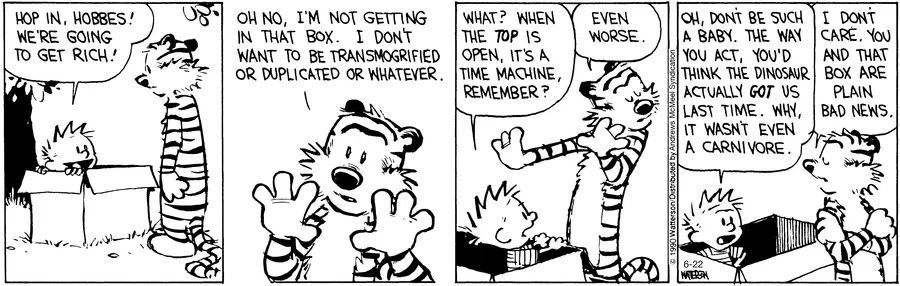 Calvin and Hobbes Fan Account tweet media