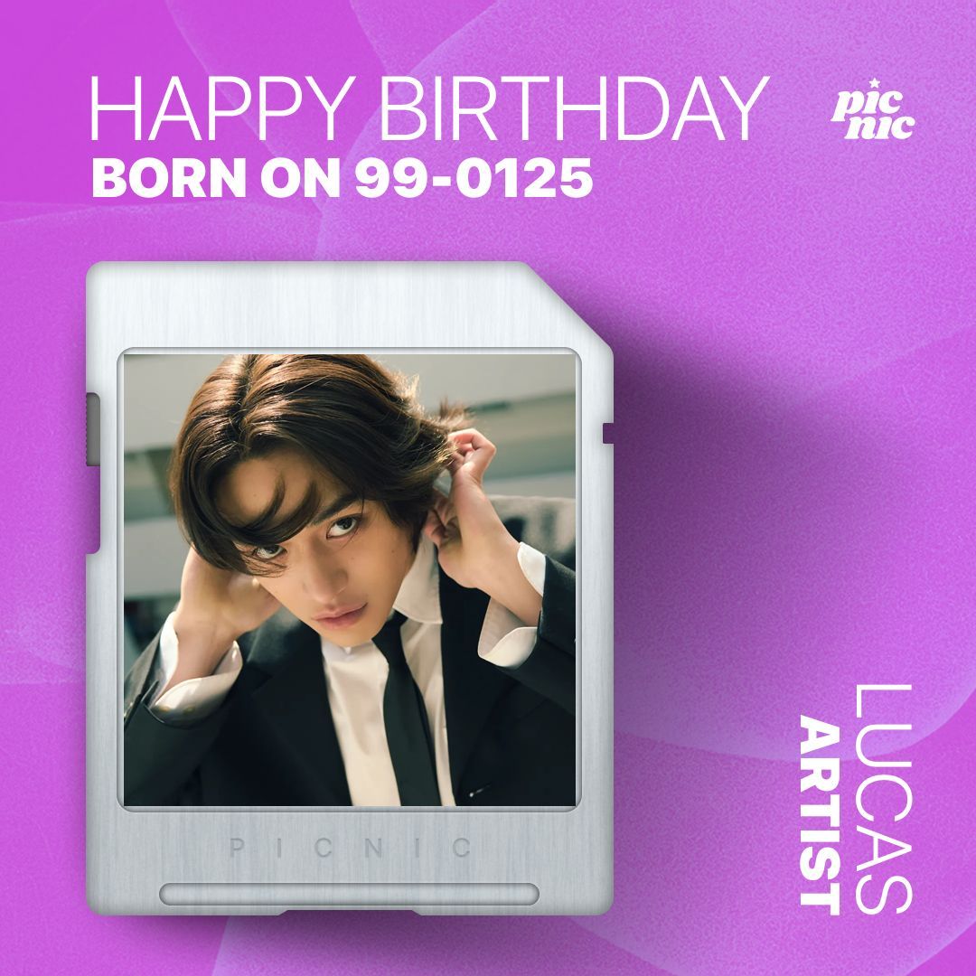 💙#루카스 의 생일을 축하해요! 
아티스트 : #LUCAS 

✅ 3월의 아티스트 투표 진행중 

💜 buff.ly/fwqjN4Q

#피크닠 #PICNIC #솔로 #ARTIST
