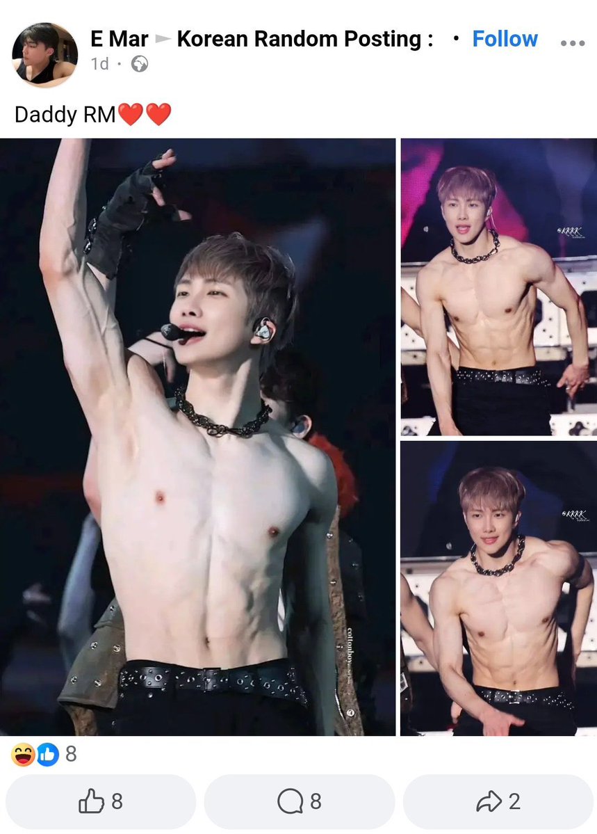 royaljenf's tweet image. I have something that's more funny daddy rm ❤️❤️❤️❤️❤️❤️