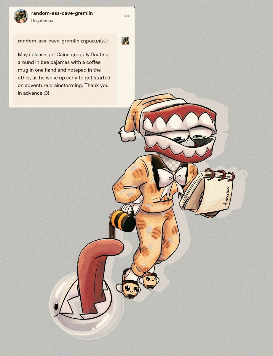 Eleonor_6's tweet image. Silly pajama from @ cainefan4000 from tiktok!! 
#tadc #TheAmazingDigitalCircus