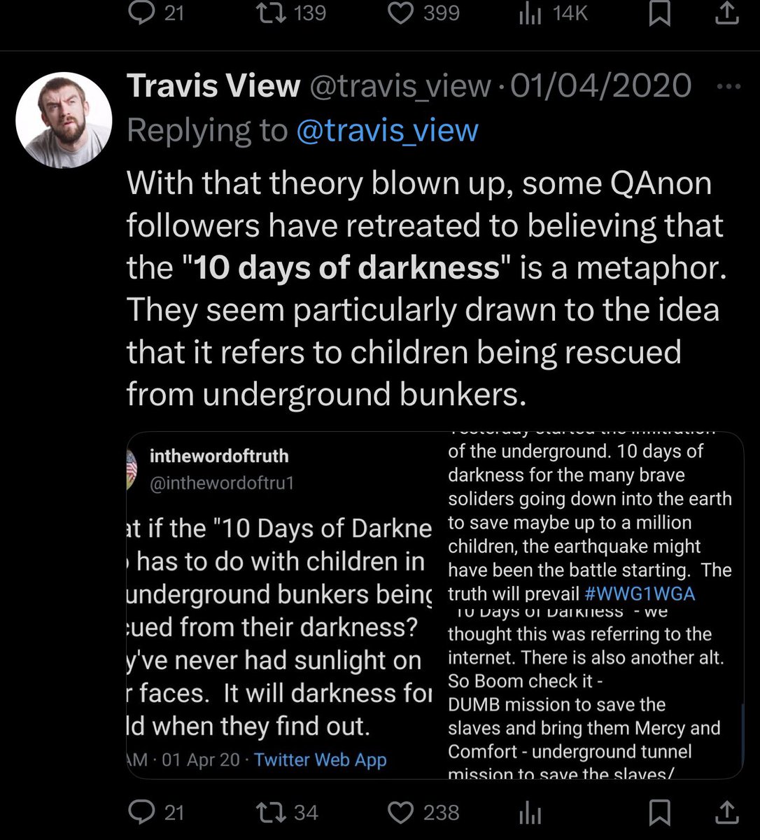 DuvenAlpaslan's tweet photo. 2017: 10 Days of Darkness

2018: 10 Days of Darkness

2019: 10 Days of Darkness

2020: 10 Days of Darkness

2023: 10 Days of Darkness

2024: 10 Days of Darkness

2025: 10 Days of Darkness

2026: 10 Days of Darkness

#10DaysofDarkness 
#DaysofDarkness
#Darkness https://t.co/3T1F9gNohJ