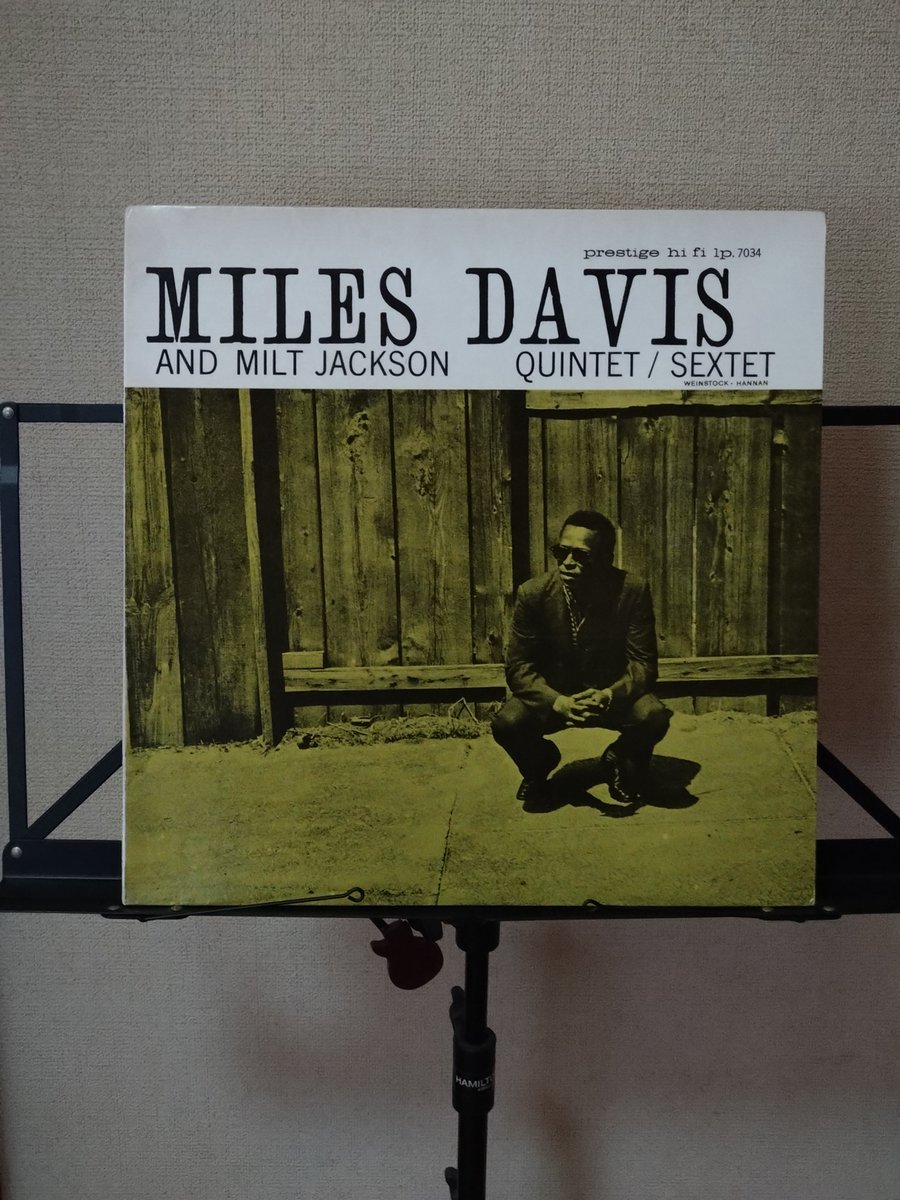 マイルス・デイビス・アンド・ミルト・ジャクソン Miles Davis And Milt Jackson – Quintet / Sextet | Releases | Discogs