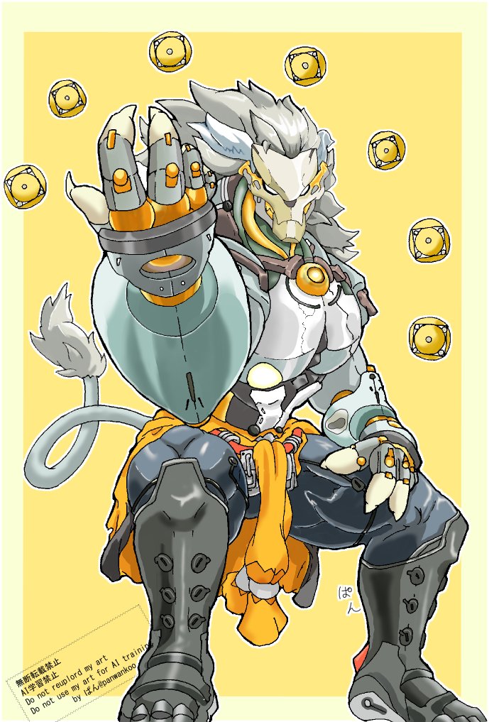 panwankoo's tweet image. 盤岳先生～！脚太く描いちゃったけど腰下げた構えだからというコトで・・(修正してあげなおしました）　#Banyue　#zzzero📷　#ZZZ　#ゼンゼロ📷