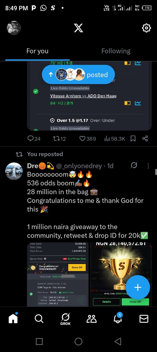 NseDavid10's tweet photo. @_onlyonedrey Done boss 8102337663 sporty https://t.co/D2Xmufp0Dh