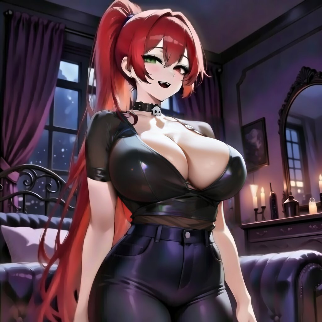 MollyAIArts's tweet image. QT Goth

Thank you for the invite @Chrisis_XI 🥰

I 🖤Goth girls
Please drop a 🖤 if you love Goth Girls too

#aiart #aiartwork #AIイラスト︎ #aigirl #vampire #ocart