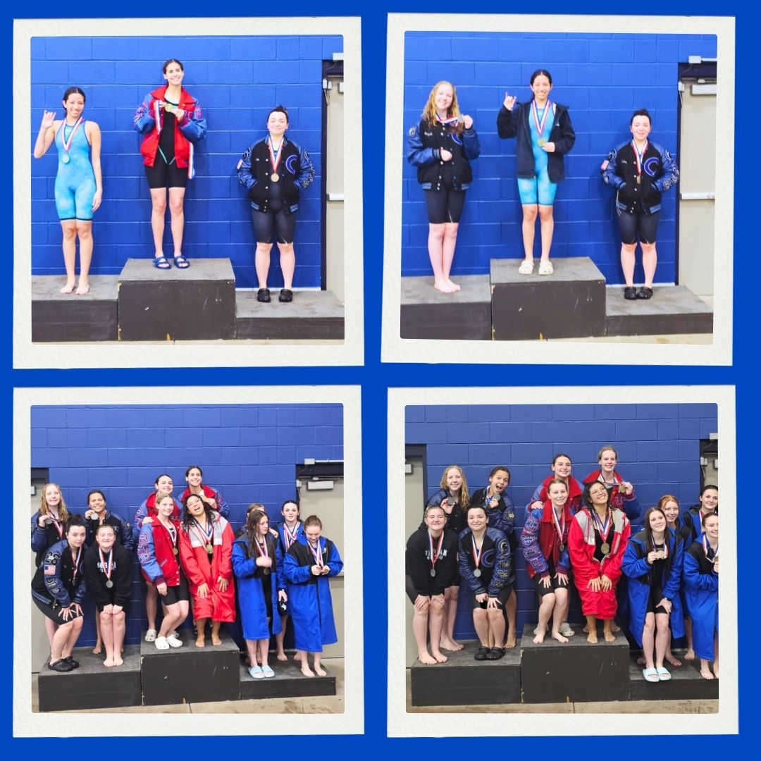 UIL 8-5A 2026 District Championship Results
(5) podium finishes - great job Spartans!

:: Sophie, 200 Free, 3rd place
:: Abby, 500 Free, 2nd place
:: Sophie, 500 Free, 3rd place
:: 200 &amp; 400 Free Relays, 2nd place [Lorelei, Zoie, Abby &amp; Sophie