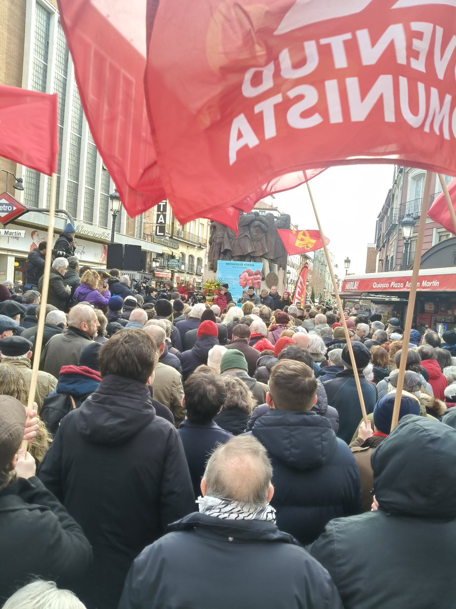desdelacantera's tweet image. Un 24 de enero más recordando a los #AbogadosDeAtocha.
Recordar su ejemplo de compromiso y militancia es crucial para luchar en estos tiempos.