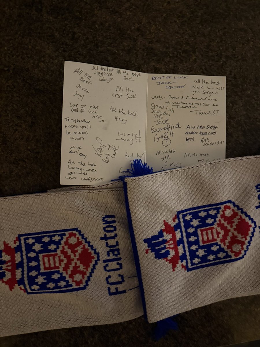 Huge thank you to the fans and players at <a href="/FC_Clacton/">FC Clacton</a>… see you in 3 months Seasiders 💙🤍
