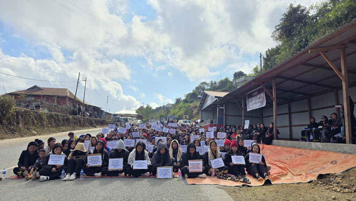 Manipur : Moreh Tengnoupal📍
22/01/2026

Hundreds of Kuki women held a Sit-In protest against the sexual violence and brutal killing of Kuki-Zo women in the Manipur crisis.
#Justice4KukiWomen

<a href="/NCWIndia/">NCW</a> <a href="/India_NHRC/">NHRC India</a> <a href="/UN_Women/">UN Women</a> <a href="/UNHumanRights/">UN Human Rights</a> <a href="/SCJudgments/">Latest Supreme Court Judgments</a> <a href="/barandbench/">Bar and Bench</a> <a href="/LiveLawIndia/">Live Law</a>