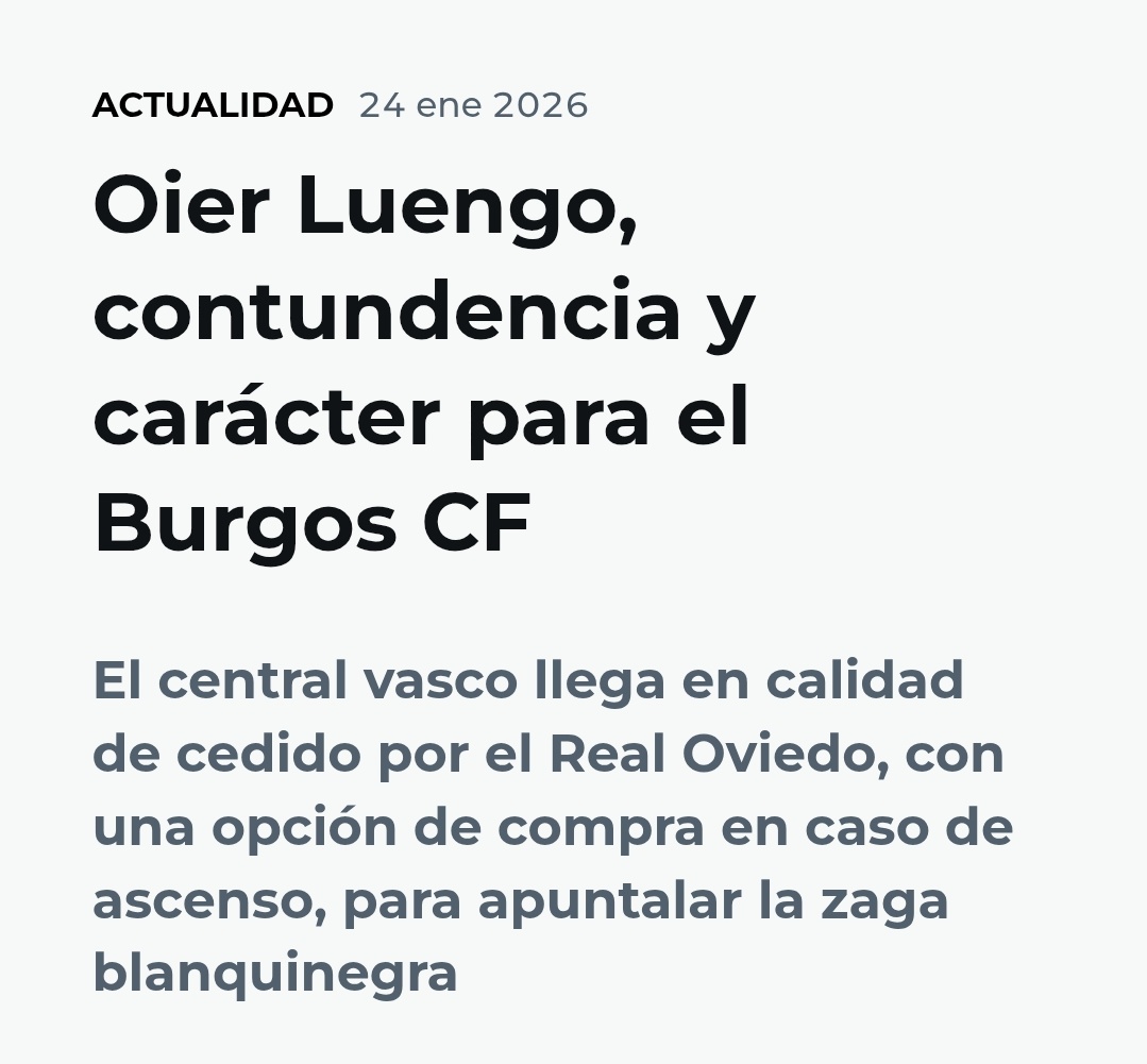 Appinaldo's tweet image. "Opción de compra en caso de ascenso"

Puede ir más duro este mensaje del Burgos CF con el fichaje del gran Luengo?