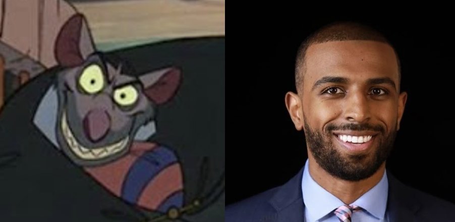 noticinthestuff's tweet image. Fudl looks like the rat from Disney's 1986 animated feature film, the Great Mouse Detective