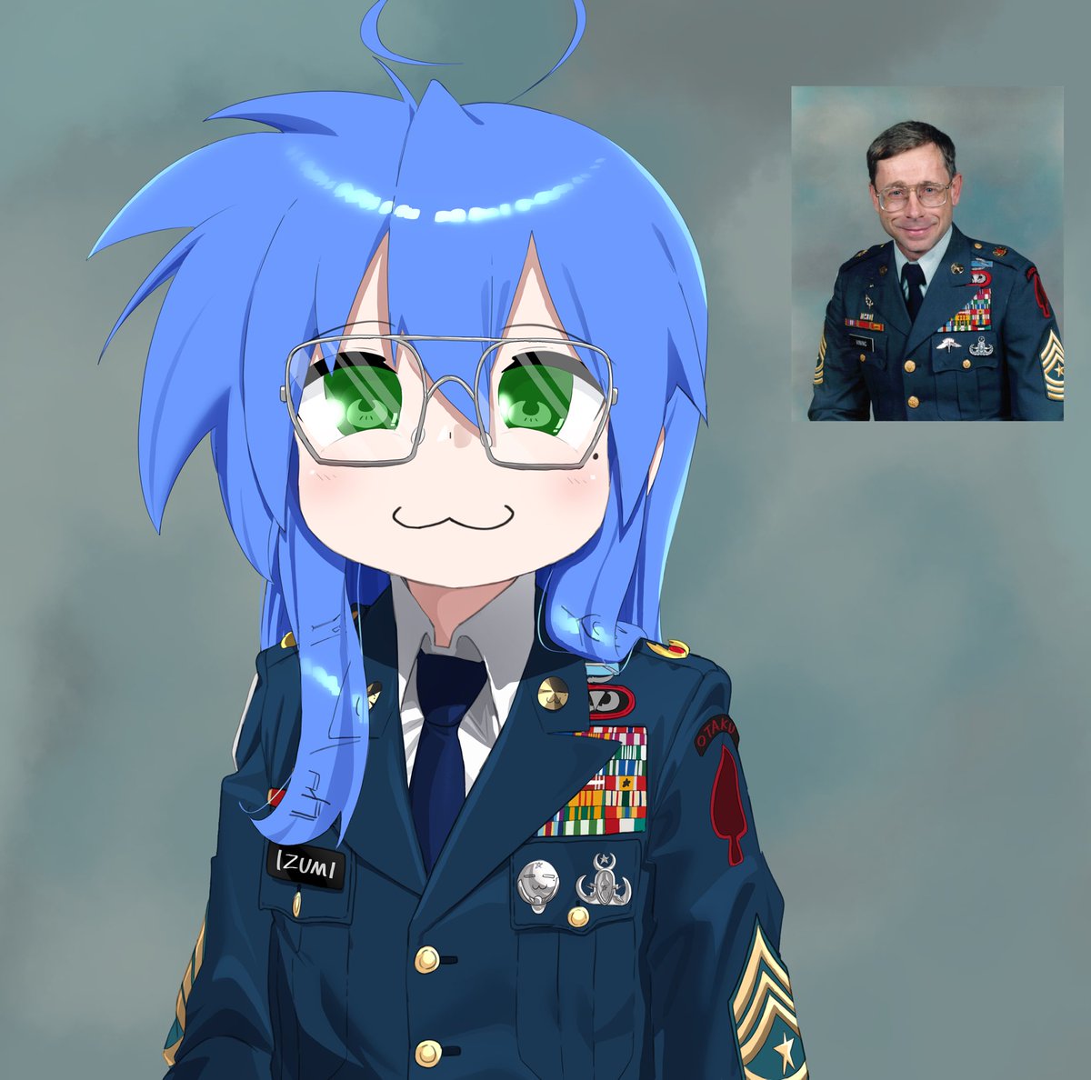 papyopyo313's tweet image. Izumi konata 😌

#らきすた #泉こなた