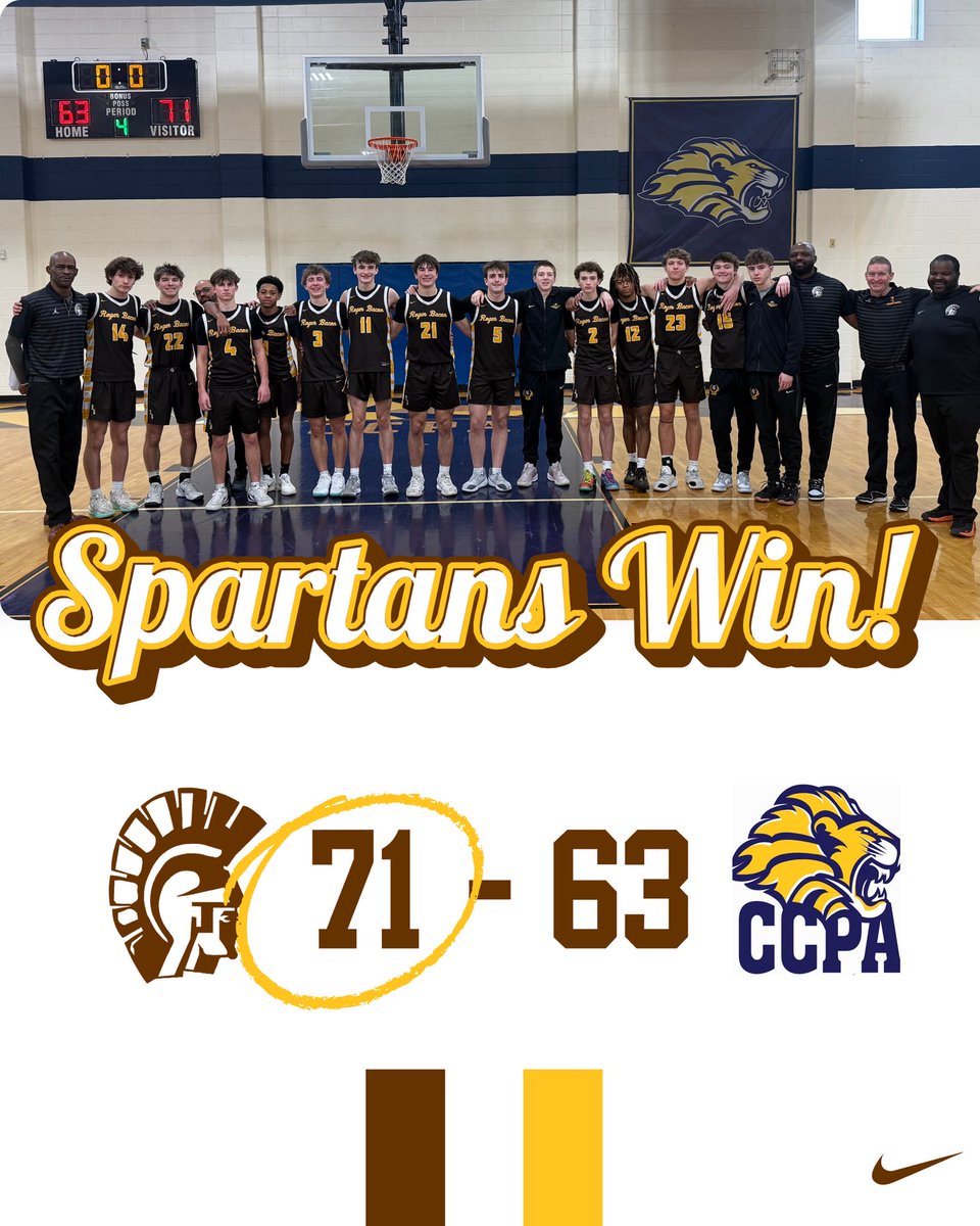 RBSpartans's tweet image. 🏀 Spartans win!

Roger Bacon takes care of business at CCPA

#HailSpartans