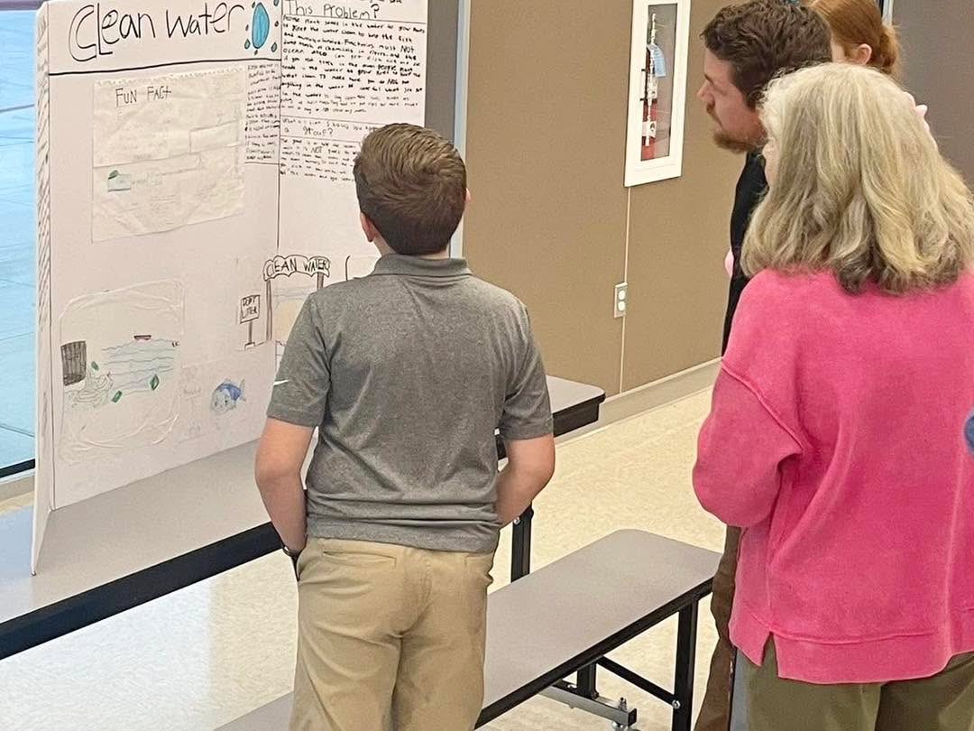 TempleISD's tweet photo. Scott Elementary - An IB World School had an amazing 5th grade exhibition Night this week. We are so proud of all of these students and their hard work and dedication! #TempleISDProud https://t.co/bTepVBApNi