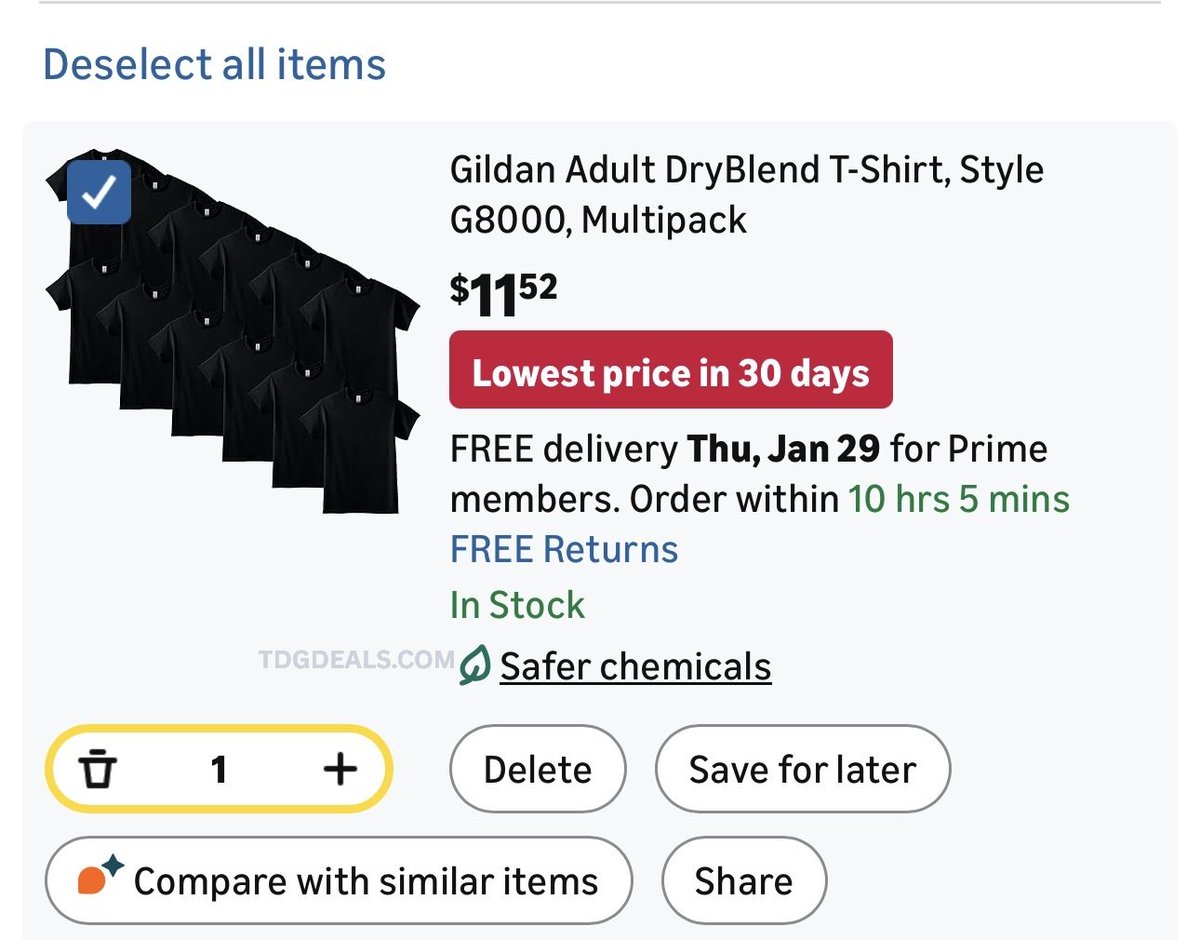 thedealsguy_'s tweet photo. 12 pack of Small Gildan Shirts for $11.50

Gildan Adult DryBlend T-Shirt, Style G8000, Multipack

https://t.co/QgzNidlrBN https://t.co/xq9nmEffwX