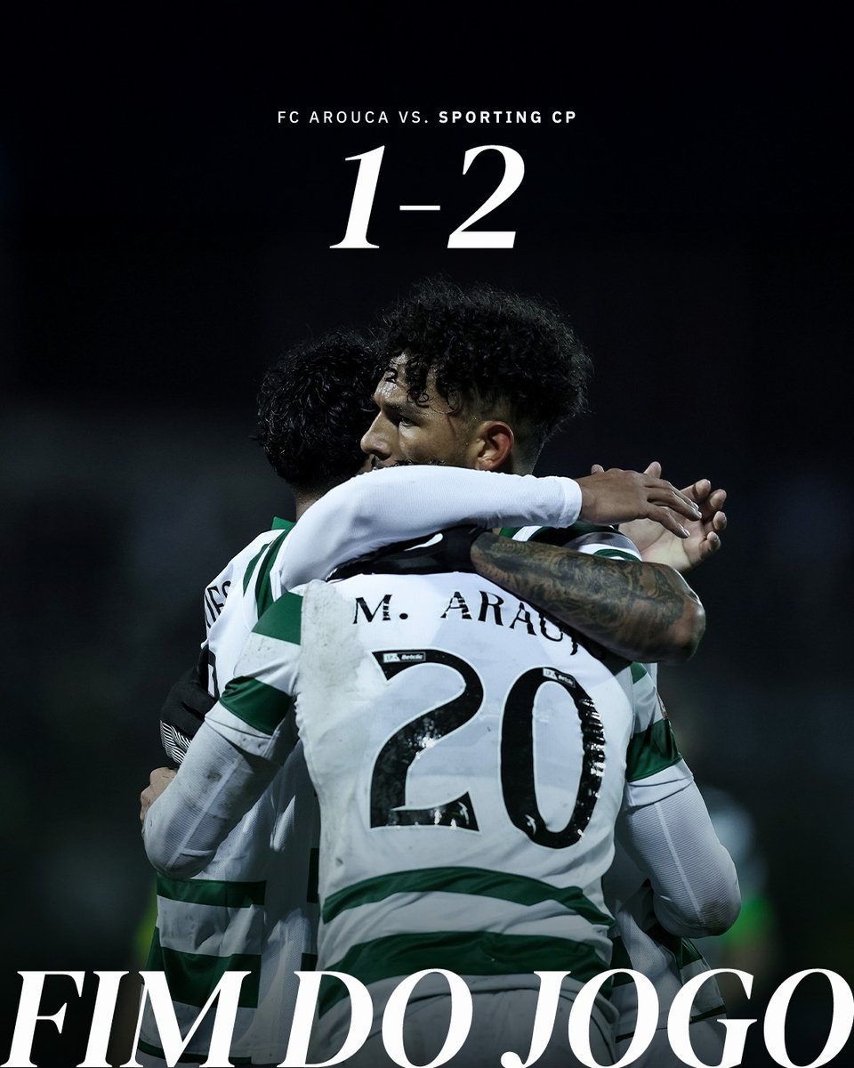 ⏹️ ATÉ AO FIM, LEÕES!! A VITÓRIA É NOSSA 🦁

⚽️ Luis Suárez (2)
🟡 1-2 🟢 // #FCASCP