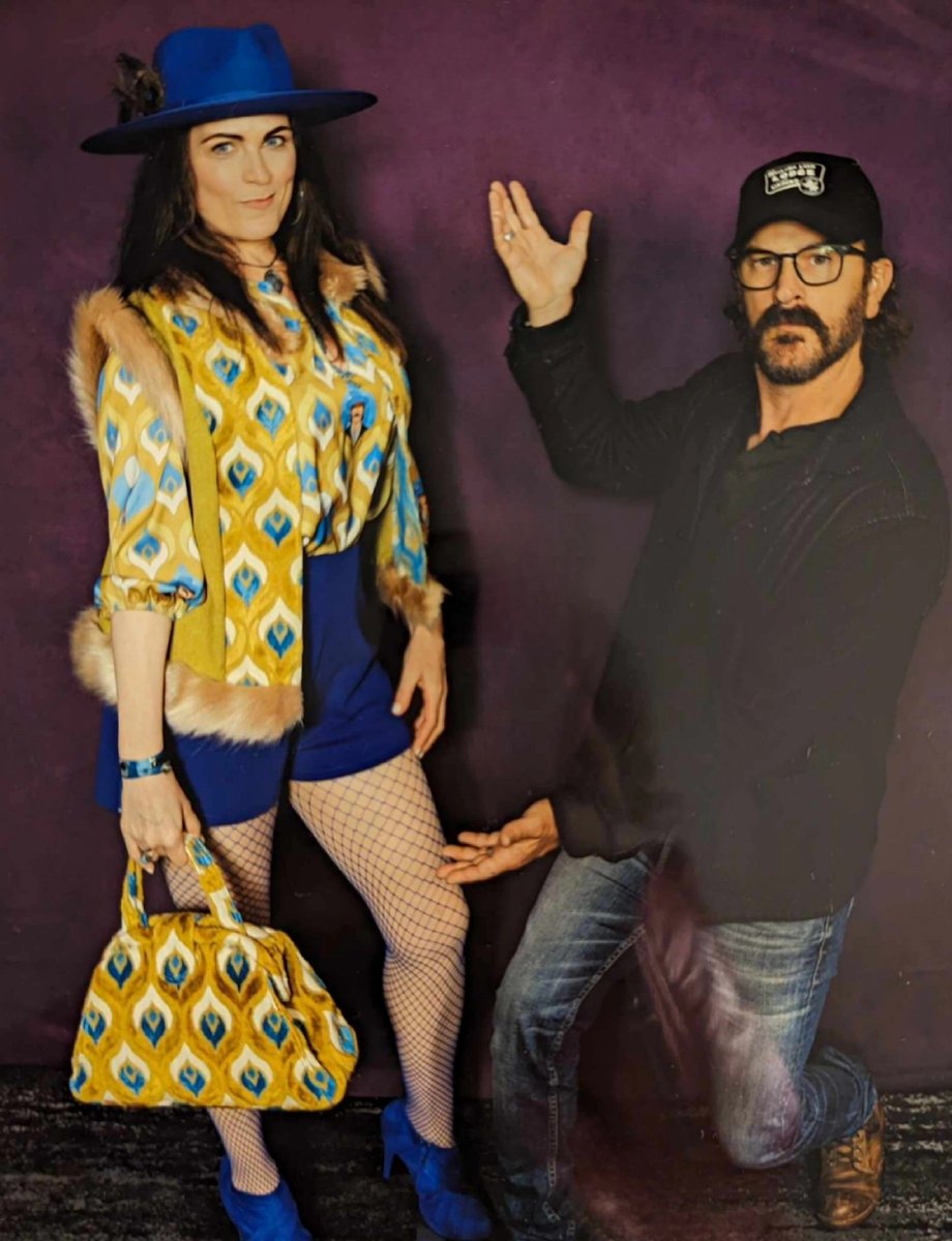 3 years ago today, <a href="/dicksp8jr/">Richard Speight, Jr.</a>'s Loki returned to our screens in <a href="/WinchestersOnCW/">The Winchesters</a>. Here's a look back at perhaps my final <a href="/cw_spn/">Supernatural</a> 'fit (💔), dripping with 70s swagger, and made from screen accurate 'Peacock Wishes' fabric, sourced from NOLA the day after the ep aired.