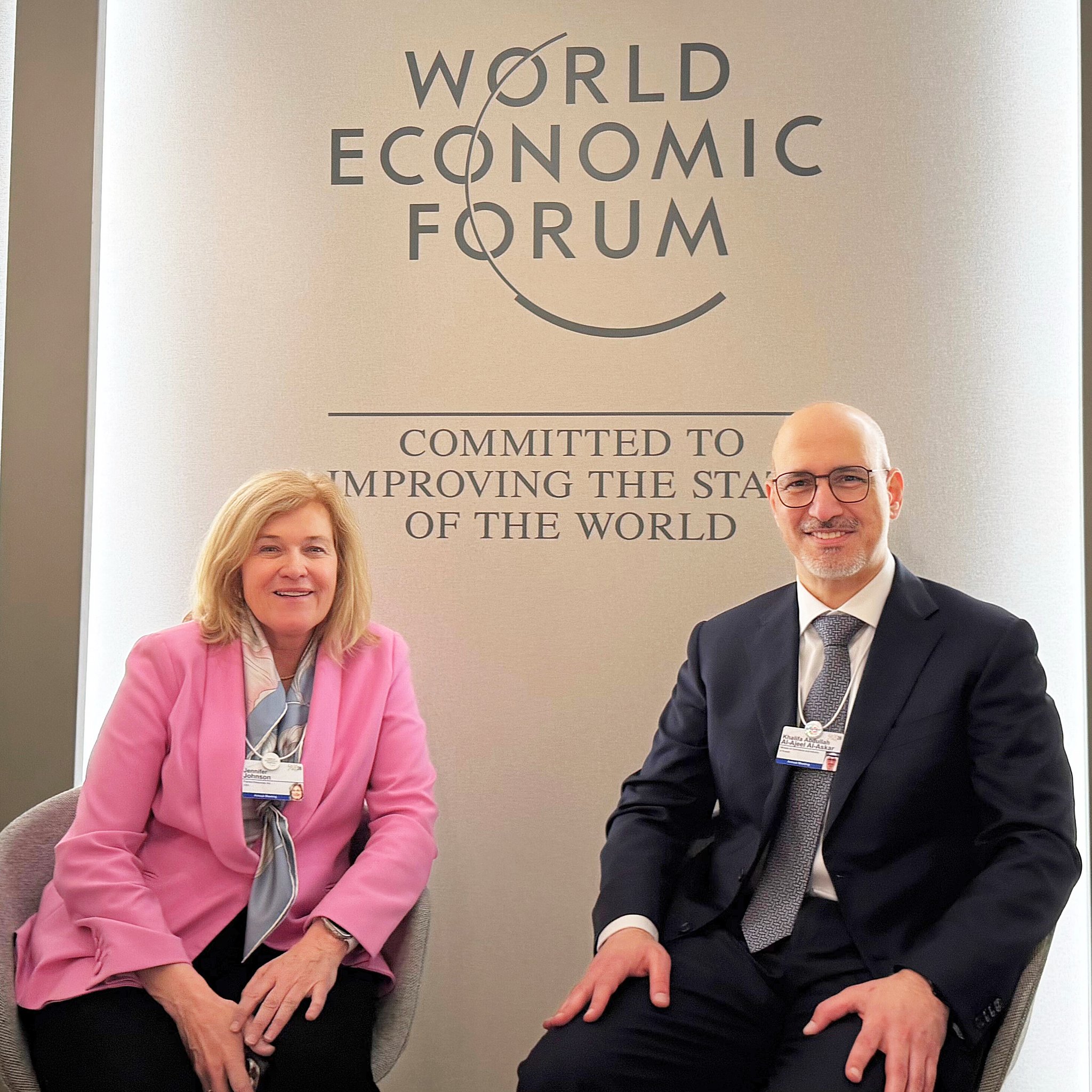 وزير التجارة: السوق الكويتي أكثر جاذبية للمستثمر المؤسسي بفضل مسار إصلاحي متكامل. العجيل التقى ممثلي كبرى المؤسسات الاستثمارية العالمية في #مؤتمر_دافوس 