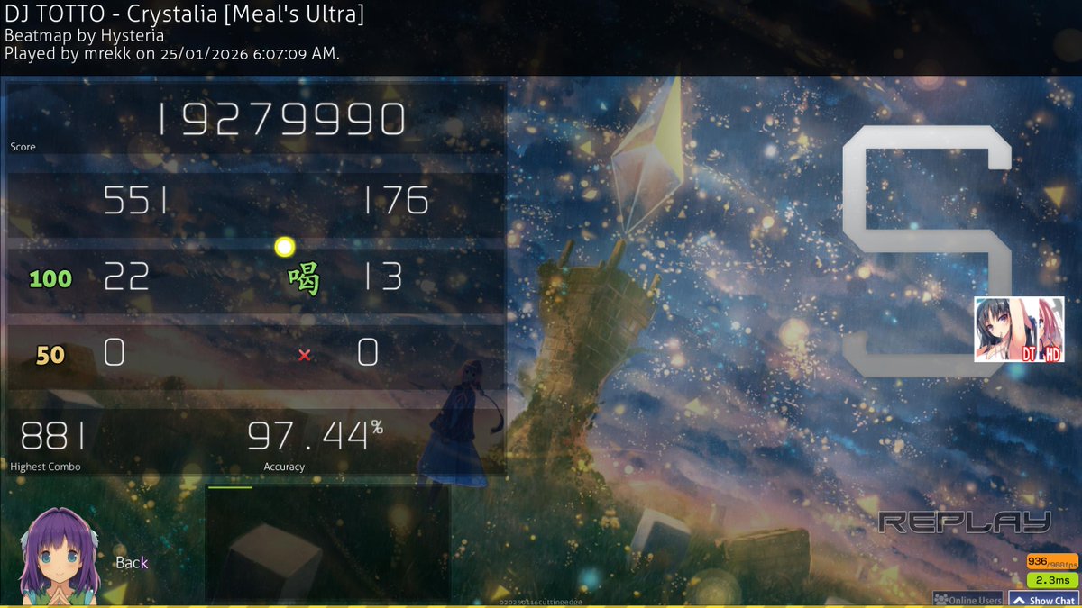 BEST SCORE IN THE GAME BYT A FUCKING MILE. NEW TOP PLAY 1872PP!!!!SEDFVKFDVHGFEJDK