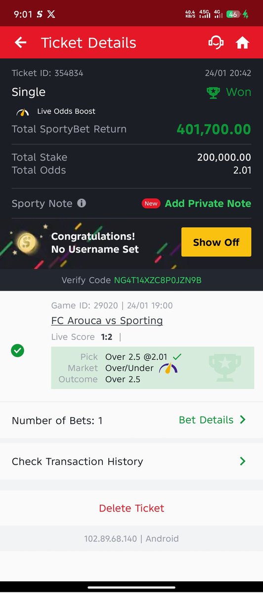 THE BET STANDARD tweet media