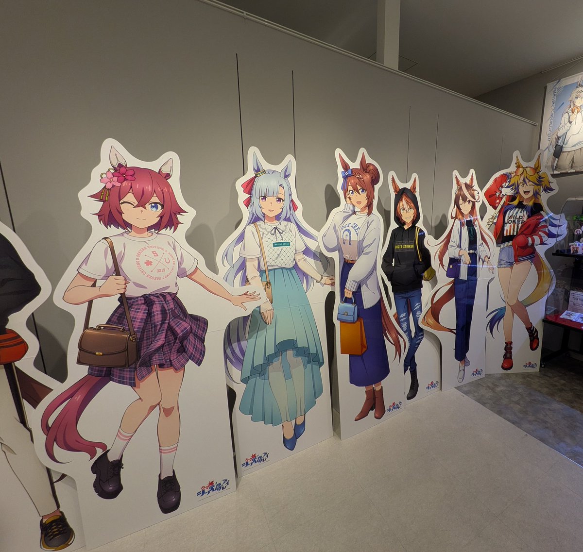 昨日、行きました新宿マルイアネックス開催の『ウマ娘シンデレラグレイ