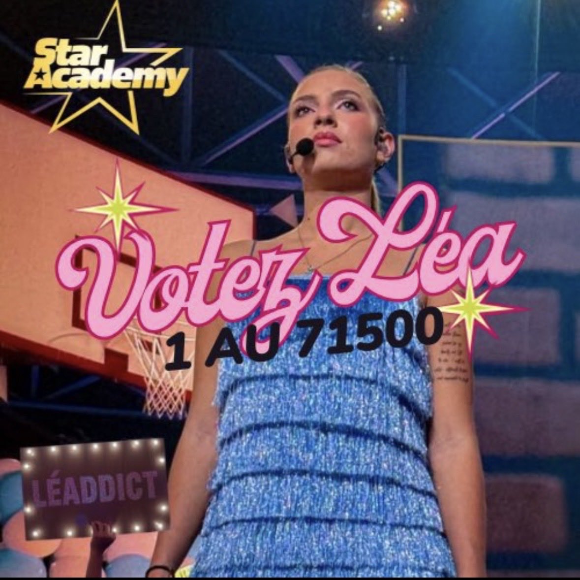 Pour amener Léa en finale et rendre fière son papa on vote 1 au 71500
#StarAcademy #StarAcademyleLive