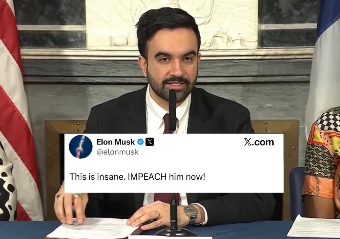 ntgcapital's tweet photo. 🚨Elon Musk wants NYC Mayor Zohran Mamdani IMPEACHED after he confirmed CRIMINAL ALIENS will be eligible for universal child care paid for by taxpayers

“These programs are for ALL.” https://t.co/LlWp8Djweq