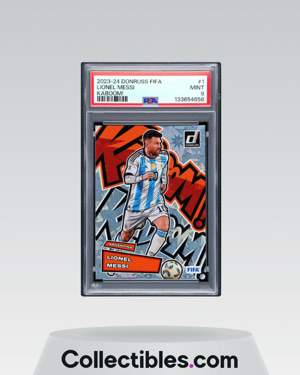 Kaboom market is going crazy right now 🔥

A Kaboom Lionel Messi valued at $6,600 is live in our Multi-Sport Repackz™ 👀

Big sales are happening. Now it’s your turn to chase one 👇