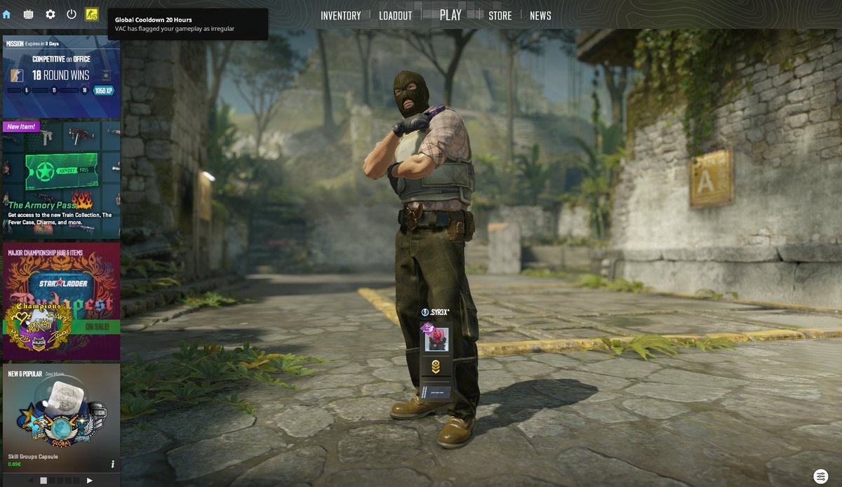 TernarDaniel's tweet photo. @CounterStrike nice anticheat you got there, maybe fix it? and not have it coded by ChatGPT? Because clearly when you implement new updates the system always seems to die on itself, Issuing false bans. Stop with the AI shit, and give us the manual overwatch ban system back. https://t.co/5RnrSoDOcm