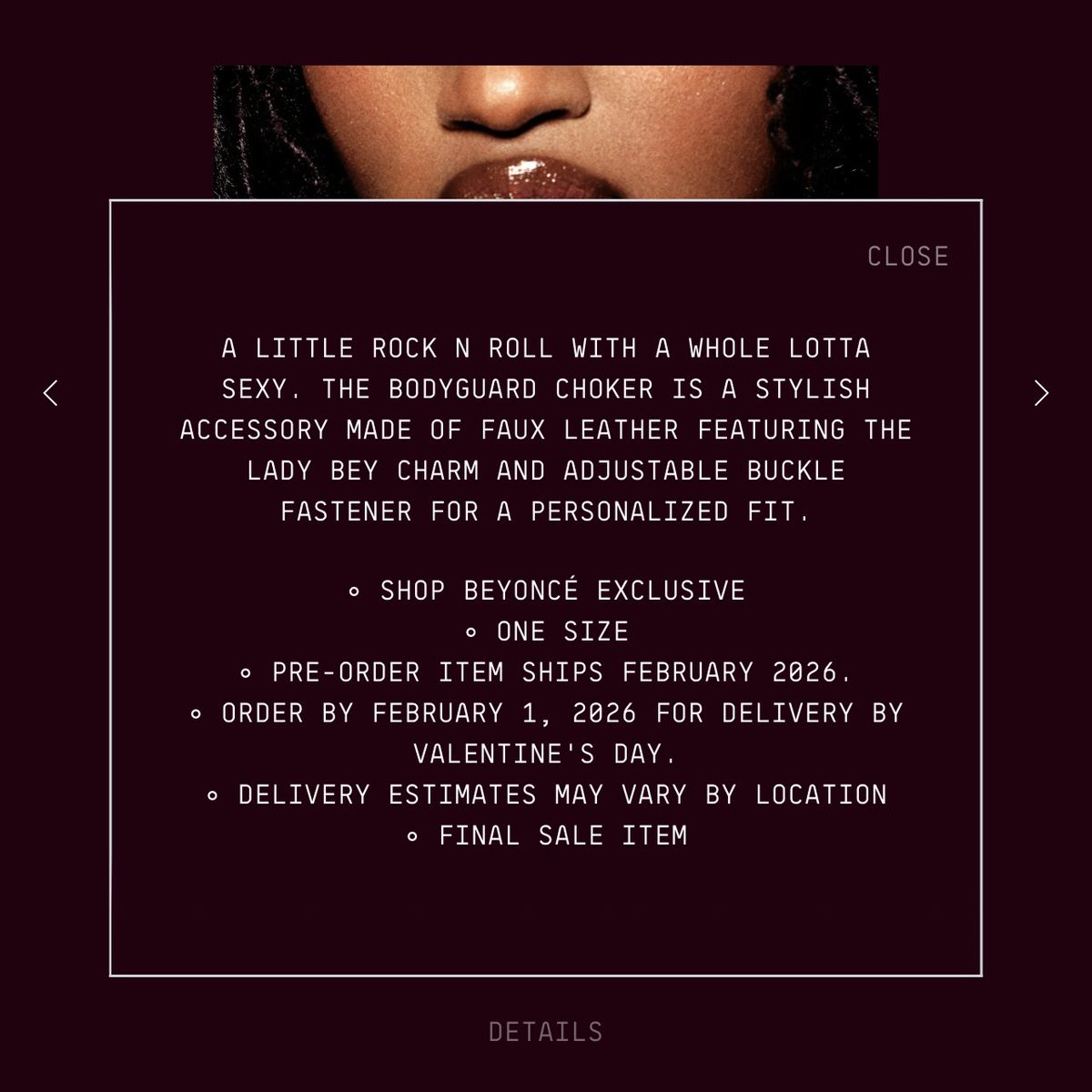 “a little rock n roll” oh okay beyoncé 🤨