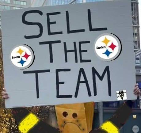 JN_Steve_'s tweet photo. @steelers Sell the team, Rooney.  Congratulations on officially reaching the same levels of the Pirates organization. https://t.co/DMlZkIYyuQ