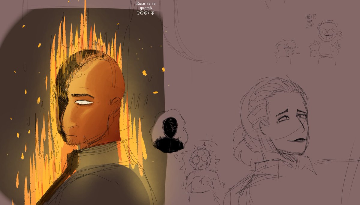 I'm bored, let's burn another house -_+
#fanart #uncannyvalleyoc