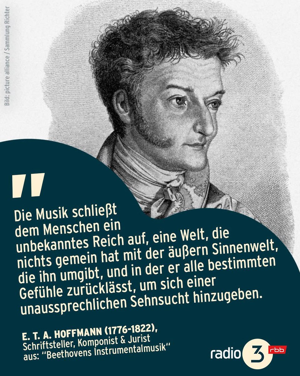 E. T. A. Hoffmann dichtete - mit einem Hang zum Düsteren. Er komponierte, er malte, war dazu Musikkritiker und obendrauf ein erfolgreicher Jurist. Heute vor 250 Jahren wurde Ernst Theodor Amadeus Hoffmann in Königsberg geboren. Ursprünglich fühlte er sich zum Komponieren berufen,