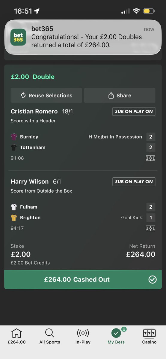 Thank you <a href="/harrywilson_/">harry wilson</a>  <a href="/CutiRomero2/">Cuti Romero</a> lovely last 5 minutes