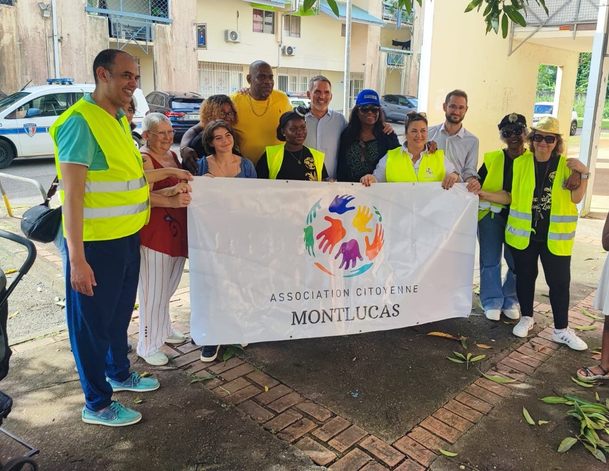 Image de Préfet de la région Guyane - 🎭 À l’initiative de l’association citoyenne de Mont Lucas, le préfet de la Guyane a pris part au dé