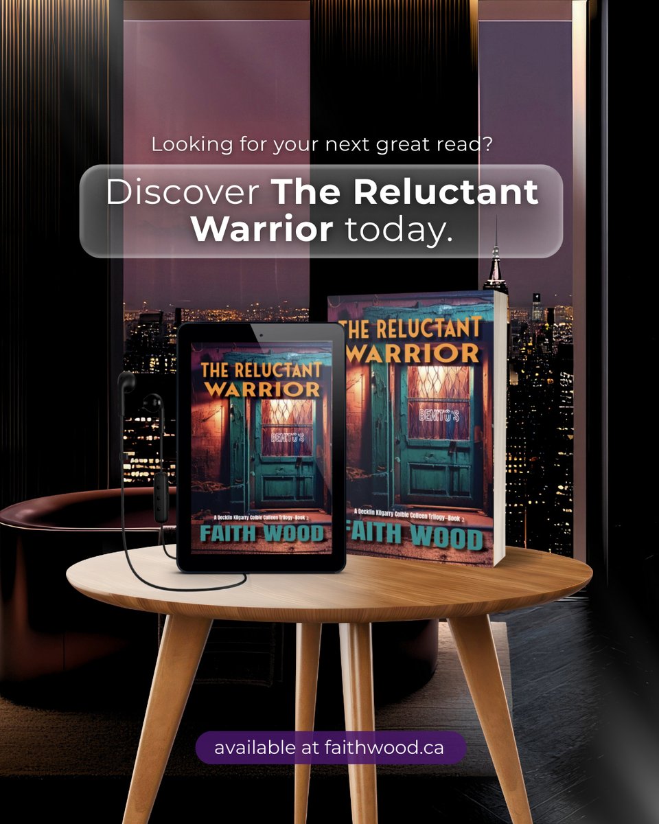 Looking for a read that pulls you in without shouting for attention? The Reluctant Warrior explores strength, choice, and courage in unexpected moments. A great January read or thoughtful gift.

#FaithWood
