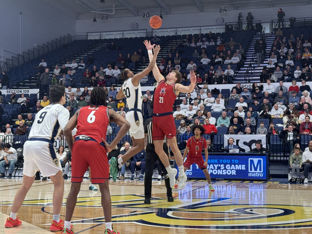 Tip time from Smith Center!  GW hosting Richmond. #RAISEHIGH