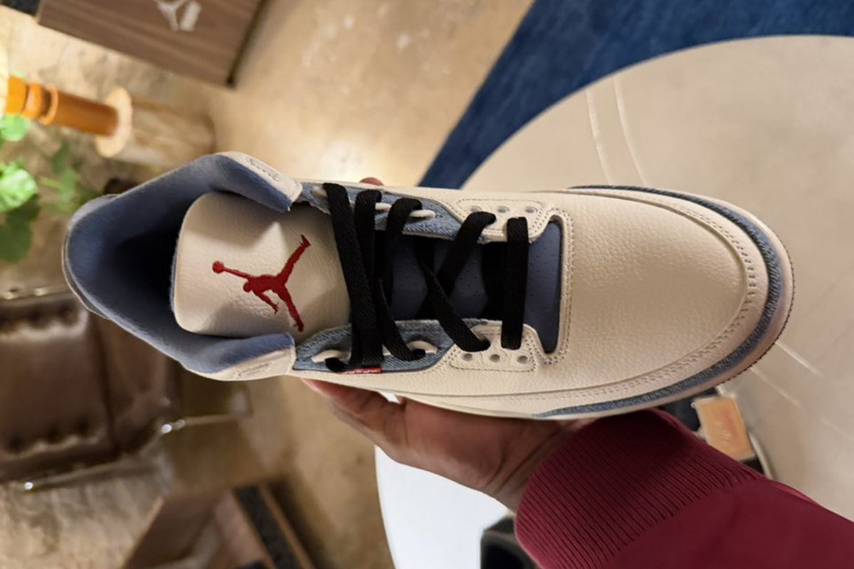 This may be the best AJ3 from the Levi’s collection 👖