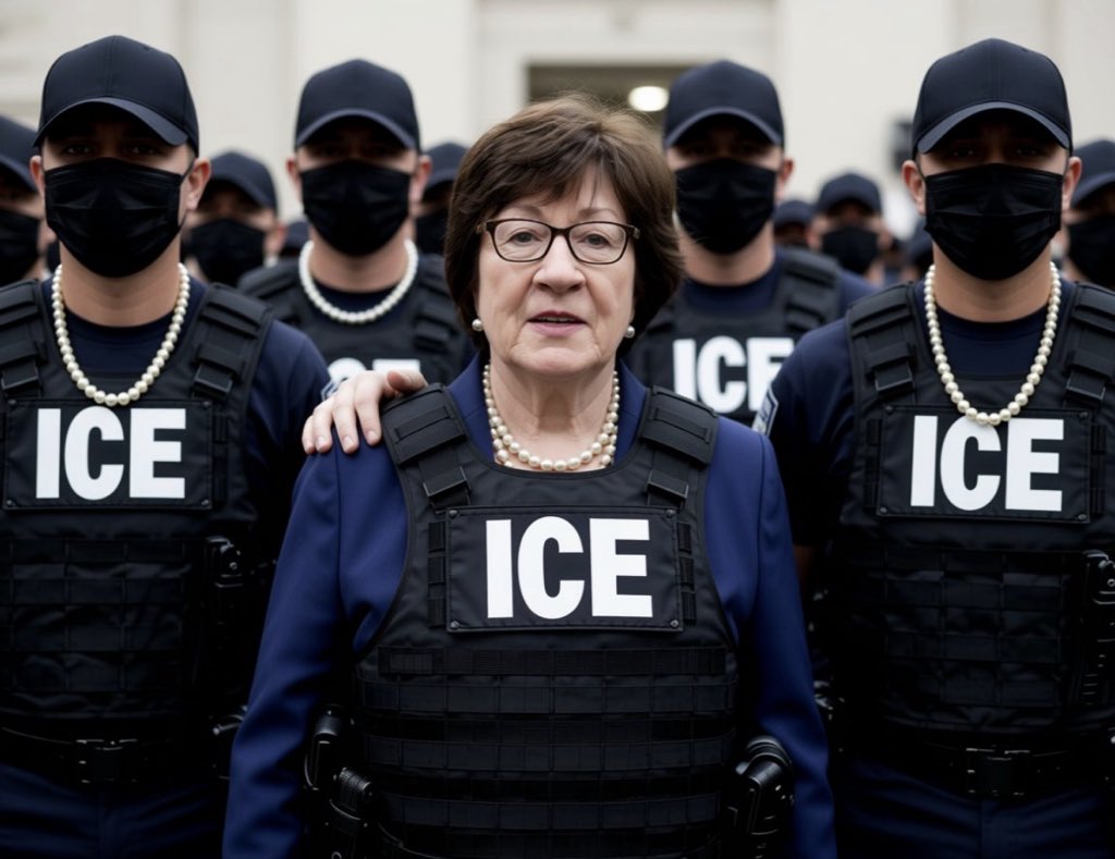 DeepEllumDem's tweet photo. @SenatorCollins https://t.co/EMtMtKn0FB