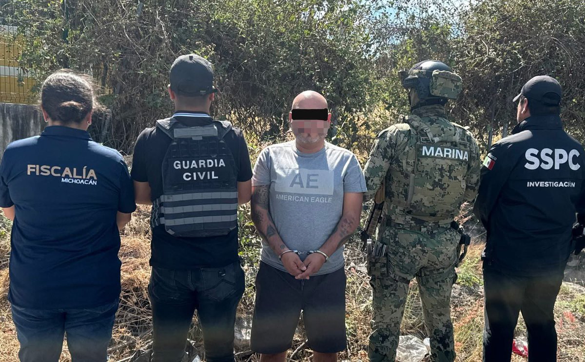 Cero impunidad. Informamos que, tras un operativo interinstitucional en Morelos, fue detenido el presunto responsable del homicidio de tres integrantes de una familia en Morelia. Este resultado es fruto de las investigaciones y labores de inteligencia de la <a href="/SSeguridad_Mich/">SSP MICHOACÁN</a> en