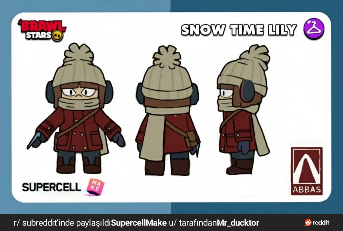 AbbasEyvazli's tweet photo. @Supercell_Make Vote in honor of the arrival of snow. (Vote for Lily) link 🔗 https://t.co/qexYlgHbGP https://t.co/9IvGSNKMuK