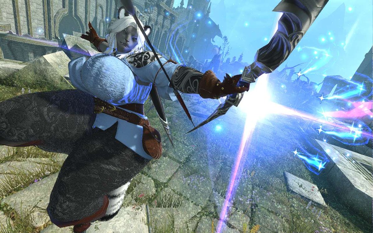 In my sight!! 🏹
Taken up Bard and getting a good feeling for it~ 🩵