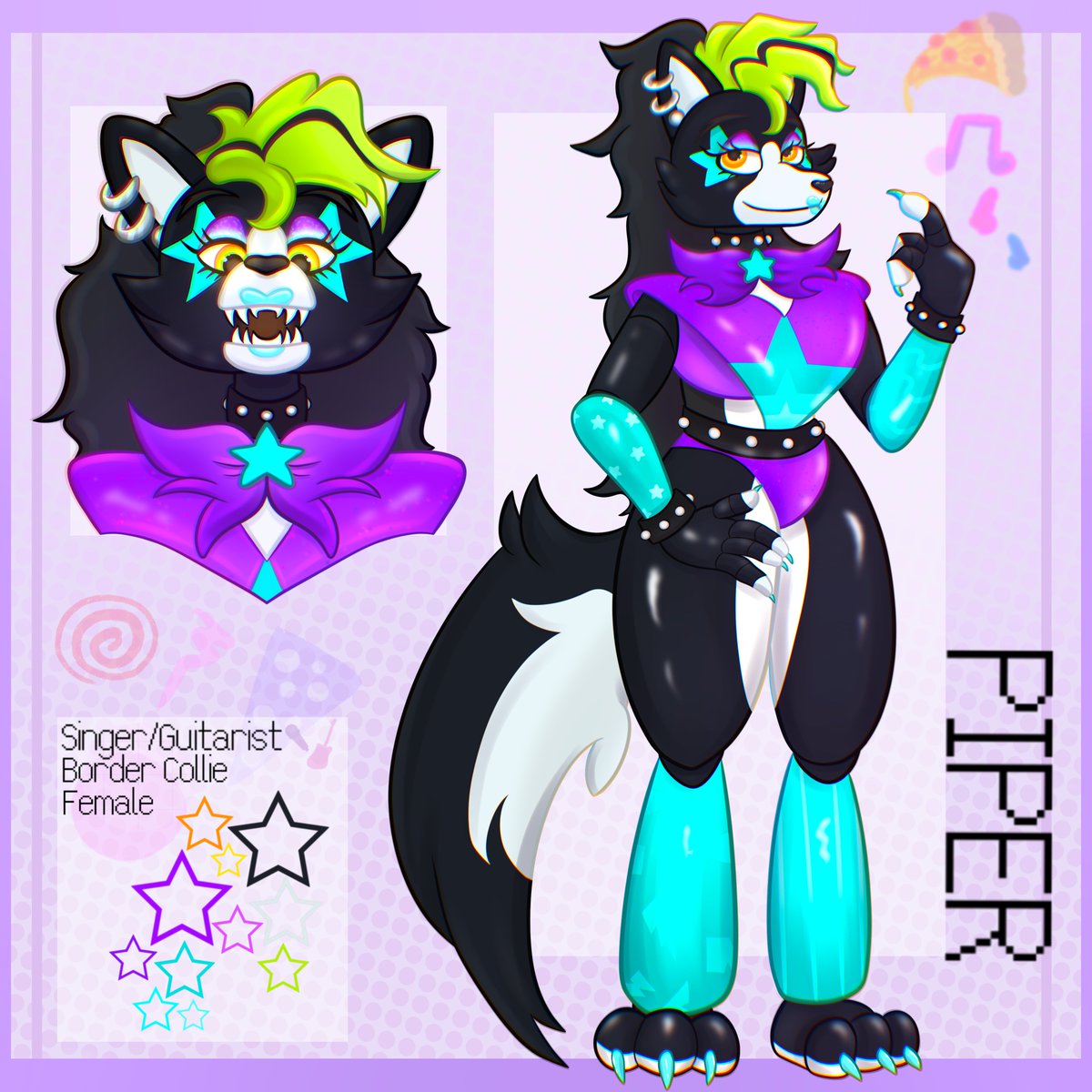 FiddleDDArts's tweet photo. Glamrock animatronic ref I did for @Letsplays10 ! ⭐

🎤🎶🎸

#fnaf #characterdesign #fivenightsatfreddys #fnaffanart #fivenightsatfreddysfanart https://t.co/NuzqSJP5UB