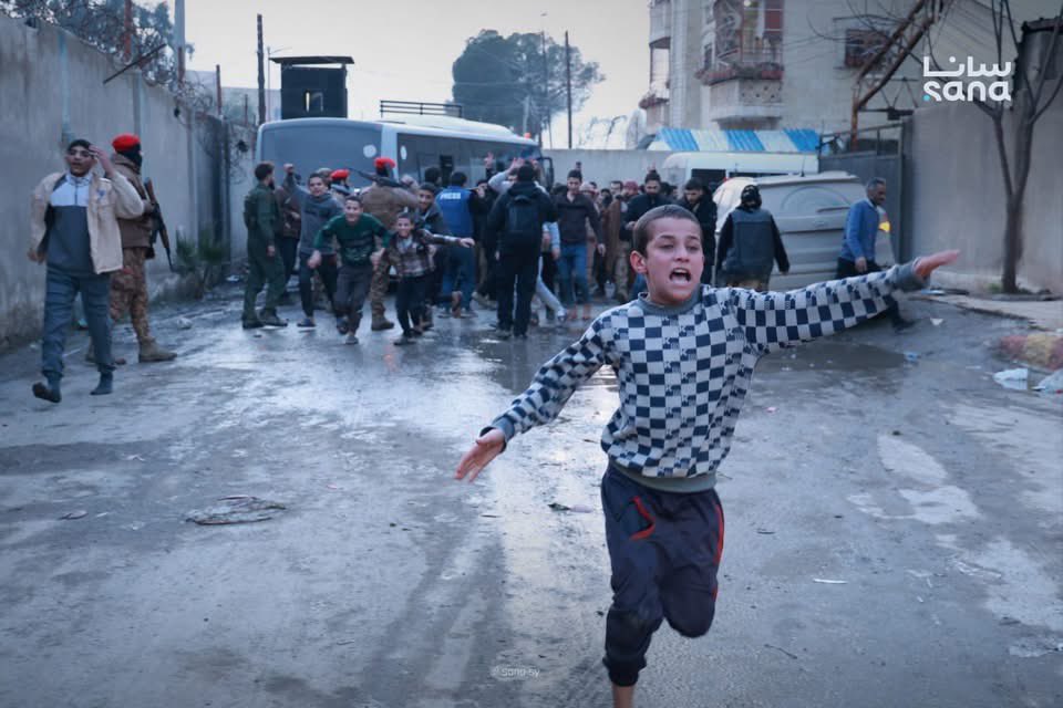 nedalalamari's tweet photo. This kid was liberated from PYD/PKK prisons in Raqqa, eastern Syria. https://t.co/RfBk4gikgX